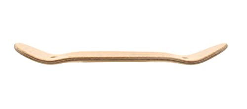 Teak Tuning Premium Wooden Fingerboard Deck, Poolparty Cruiser Shape - 33.5mm x 94mm - Pre-Drilled Holes - Includes Prolific Foam Tape