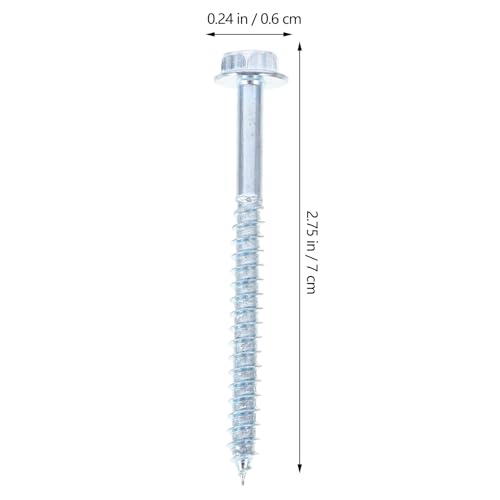 10 Sets Tv Mount Anchors and Expansion Screws for Wall Mount Installation, Carbon Steel Sturdy Screws for Tv Brackets and Range Hood, Convenient to Use Hardware Kit