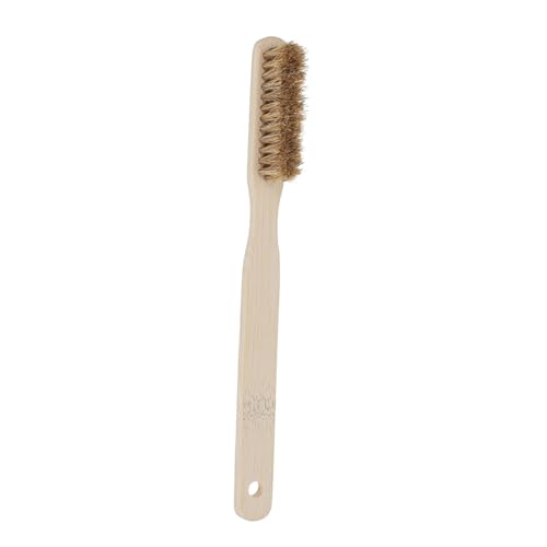 Ipetboom Bouldering Chalk Brush for Indoor Rock Climbing with Soft Wood Bristles, Rapid Drying and Secure Grip Design, for Cleaning Climbing Holds in Humid Environments