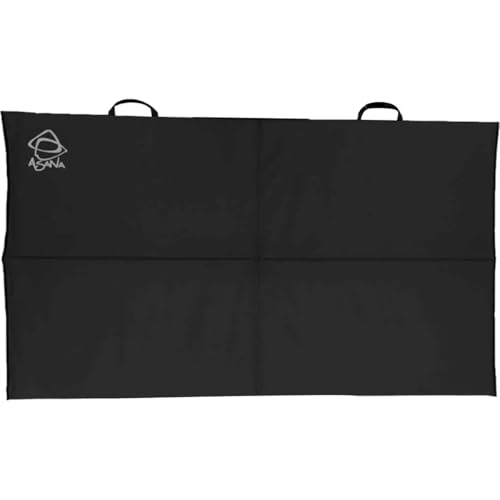 Asana VersaPad - Revolutionary Supplemental Bouldering Crash Pad - Sit Start Bouldering Mat, Climbing Crash Pad Gap Cover, Sport Mat & Essential Bouldering Gear (Open - 74" x 44" x 1") - color: Carbon