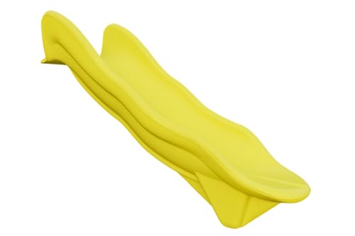 TUSK Avalanche 6 ft Rotomolded Playset Slide, Yellow - color: Yellow, size: 6 ft