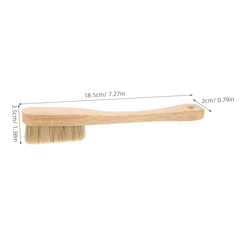 POPETPOP Rock Climbing Brush with Ergonomic Handle and Soft Boar Hair Bristles Lightweight Cleaning Tool for Bouldering Holds Compact Design for Outdoor and Indoor Adventures