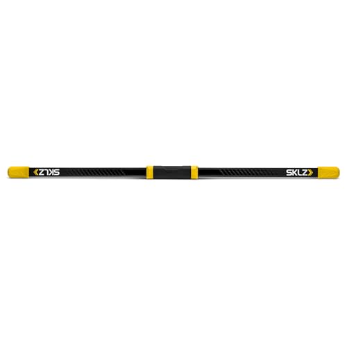SKLZ Shoulder Bow Dynamic Resistance Training Tool with Fiberglass Blades for Shoulder Stability and Strength – Ergonomic Handle, Portable 3-Piece Design for Easy Transport – Includes Training Guide