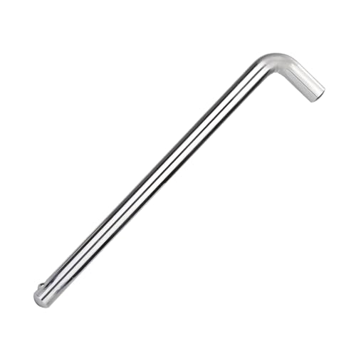 NQEUEPN Weight Stack Pin, 3/8 Inch Diameter 6 Inch Weight Loading Pin L Shaped Pin Tensile Weight Stack Extender Pin Weight Selector Pin Gym Pin Fitness Gym Equipment for Home Gym