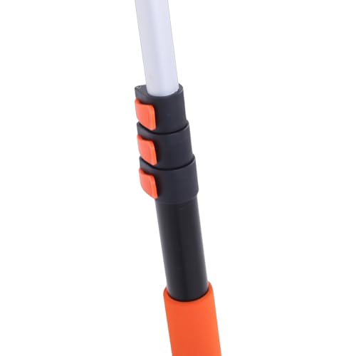 Solar Panel Cleaning Brush Kit Solar Energy Parts Accessories 12FT Water Fed Window Cleaner Tool 13.8in Brush 4 Nozzles Soap Dispenser 180 Adapter for Roof RV Gutter