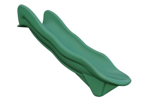 TUSK Avalanche 6 ft Rotomolded Playset Slide, Green - color: Green, size: 6 ft