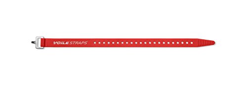 Voile Straps - 15" Aluminum Buckle Red - color: Red