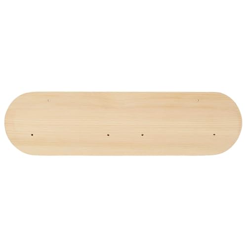 Portable Wooden Climbing Hangboard – Door Mounted Fingerboard for Grip Strength Training, Jugs, Slopers & Edges for Beginners to Pro Climbers, Home Bouldering Workout Gear