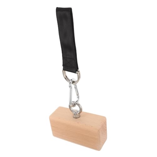 Wooden Grip Strengthener Block Gripper with Adjustable Resistance, Ergonomic Design Forearm Trainer for Climbing Training Equipment and Daily Finger Strength Training