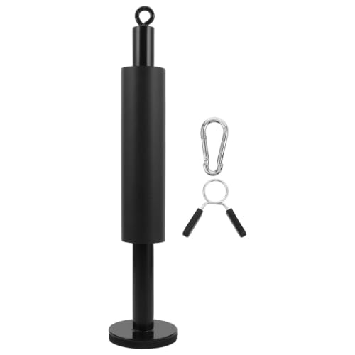 Luxshiny Fitness Loading Pin with Carabiner Steel Arm Muscle Training Accessories Easy to Use Gym Weight Lifting Equipment for Fitness Workouts