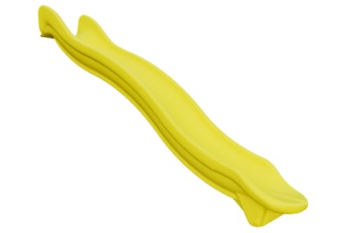 TUSK Avalanche 12 ft Rotomolded Playset Slide, Yellow - color: Yellow, size: 12 ft