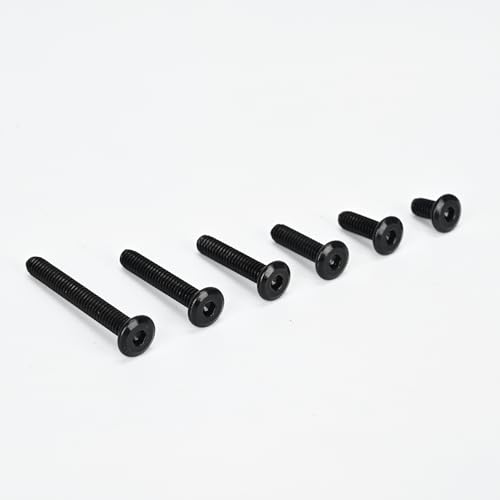 50 Pcs 1/4-20 x 1-1/4 Flat Head Hex Socket Cap Screws Bolts,Black Oxide 304 Stainless Steel 18-8,Allen Socket Drive,Fully Machine Thread (1/4-20 x 1-1/4 50pcs) - size: 1/4-20 x 1-1/4 50pcs