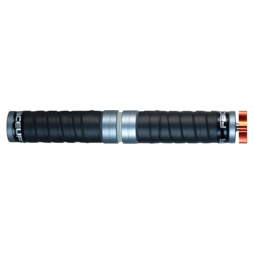 Portable Wrist Roller and Forearm Builder Built From Aluminum Alloy and Stainless Steel ° Rotating Hand Exerciser - color: Red