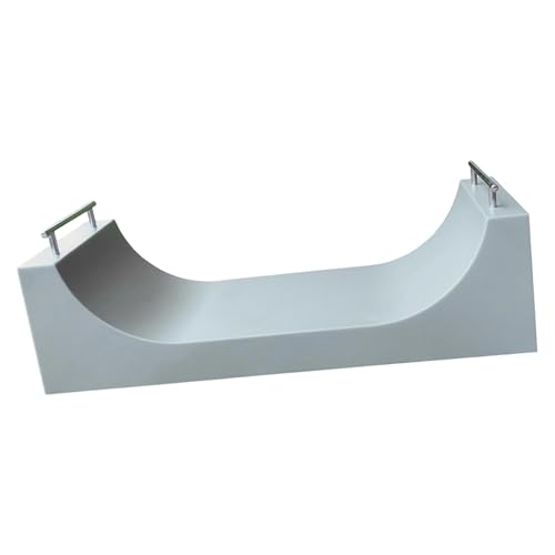 DYNWAVE Mini Finger Skateboard Ramp, U-Shaped Fingerboard Park Ramp for Skill Training and Hand-Eye Coordination - size: U Ramp