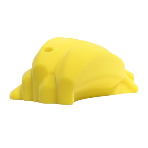 Atomik Rock Climbing Holds XL Bolt-On Bananas in Yellow