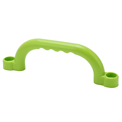 2-Pack Plastic Playground Handles - Textured Grip Rail for Climbing Frame Swing Sets and Treehouses