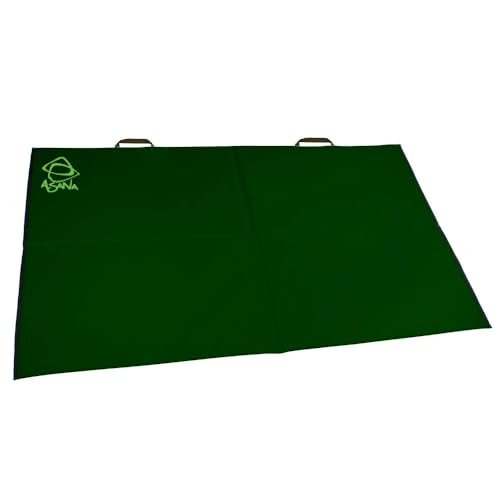 Asana VersaPad - Revolutionary Supplemental Bouldering Crash Pad - Sit Start Bouldering Mat, Climbing Crash Pad Gap Cover, Sport Mat & Essential Bouldering Gear (Open - 74" x 44" x 1") - color: Green