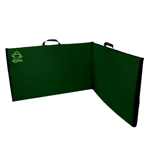 Asana VersaPad - Revolutionary Supplemental Bouldering Crash Pad - Sit Start Bouldering Mat, Climbing Crash Pad Gap Cover, Sport Mat & Essential Bouldering Gear (Open - 74" x 44" x 1") - color: Green