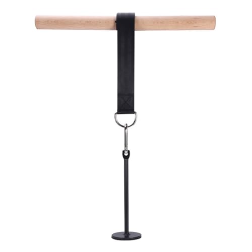 Forearm Strengthener, Wrist Roller Hand Grip Exerciser with Wooden Handle for Workout Fitness Strength Training - color: With tray