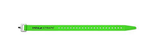 Voile Straps - 15" Aluminum Buckle Green - color: Green