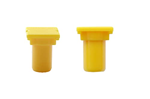 Ascend Tools Peg Dots (Yellow, 40 pcs) for Labeling Sockets (SAE/Metric) - Accessory for Organizer Genie Pegboards to Label Sockets for Size/Standard - style: Peg Dots for Marking/Labelling (SAE / Metric) - YELLOW