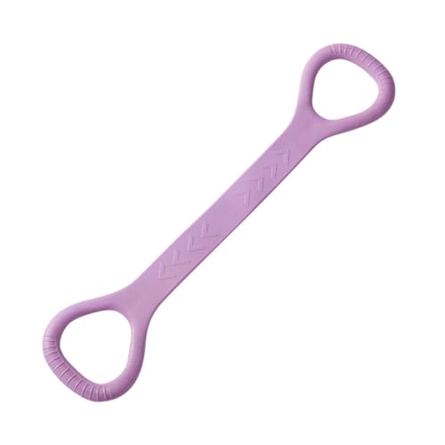 ANIS·KEAAR 3 Colors Figure 8 Resistance Band - Elastic Fitness Rope for Arm, Back, Shoulder & Full-Body Workouts | Foot, Leg, Hand Stretcher for Yoga, Pilates, Physical Therapy & Home Gym Exercise.