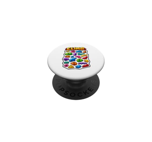 Rock Climbing and Bouldering - Funny Bouldering Wall PopSockets Adhesive PopGrip - style: Adhesive PopGrip