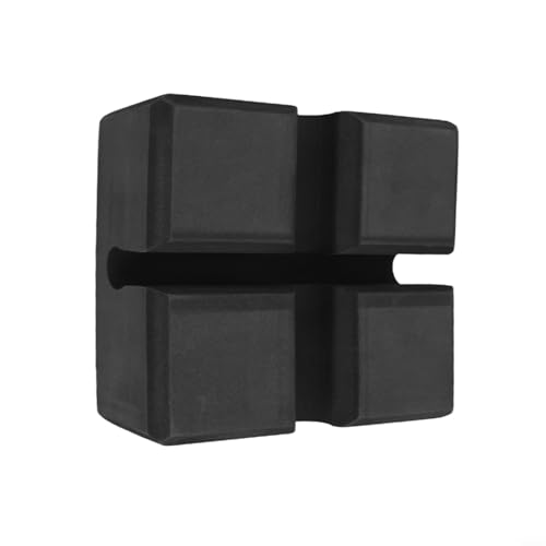 Wear Resistant EVA Press Brick Block Mat For Fitness Strength Training Cushion Support Black 18X14.4x8cm Compact