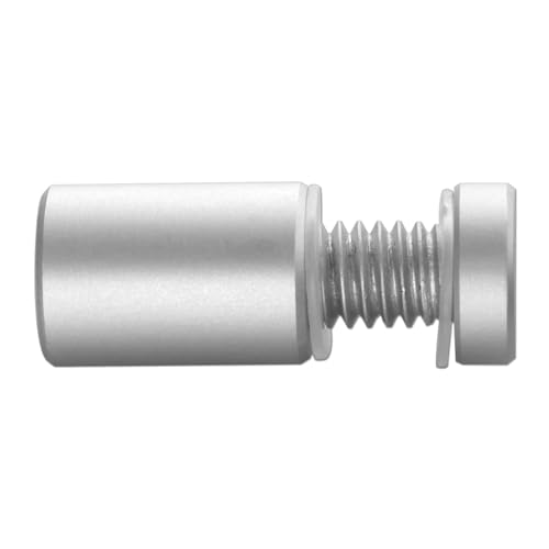 Sign Standoffs, Solid Aluminum 3/4"x 1"Sign Standoffs Screws, Sign Standoffs Mounting Hardware for Glass, Acrylic Panel,Pack of 4 - color: Silver, size: 3/4"x1" 4 Pack