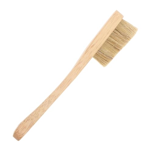 POPETPOP Rock Climbing Brush with Ergonomic Handle and Soft Boar Hair Bristles Lightweight Cleaning Tool for Bouldering Holds Compact Design for Outdoor and Indoor Adventures