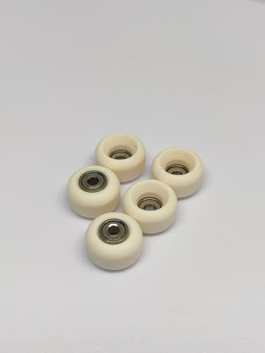 LEEFAI Op3ra Pro Fingerboard Complete-34 * 96mm Maple Wood Deck,UV Printing Graphic-Solid Single Axles Pro Trucks & 5 Urethane Bearing Wheels,-Replace Bushings-The Alien A51