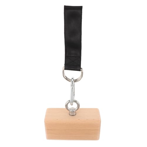 FOMIYES Wooden Grip Block Trainer for Climbing Training Equipment, Ergonomic Wood Finger Force Trainer with Adjustable Resistance, Versatile Hand Strengthening Device for Home Gym