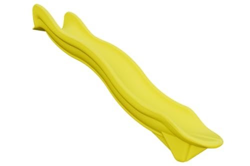 TUSK Avalanche 10 ft Rotomolded Playset Slide, Yellow - color: Yellow, size: 10 ft