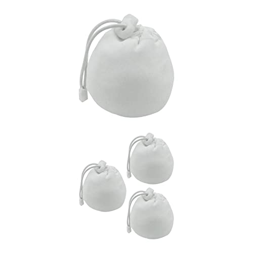 kowaku 4pcs Chalk Bag Drawstring Pouch Wrist Bush Anti Slip Purse Sock for Sports Rock Climbing Fitness Workout Pole Dancing Bouldering