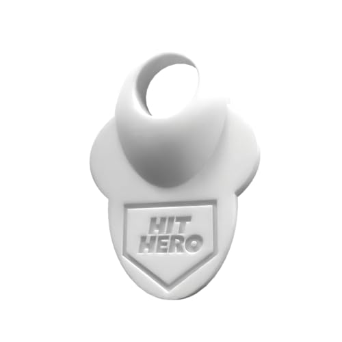 Baseball Thumb Guard, Batters Batting Grip, Finger Guard, Accessory, Batting Protection, Reduce Bat Sting, Hitter, Tool, Bat, Hitting Accessory - color: White