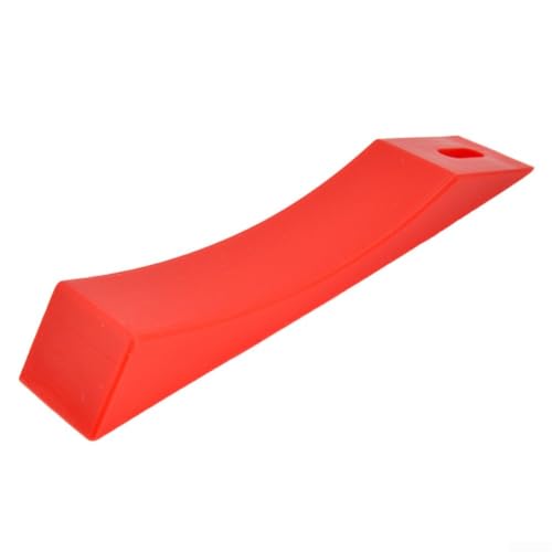 Silicone Deadlift Wedge for Weight Lifting Barbell, Non-Slip Blocks for Powerlifting and Strength Training(Red) - size: Red