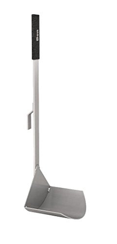 Bon Bucket Scoop Aluminum Material Scoop 6 1/2" x 4 3/4" x 2 1/2" with Clip On Handle for Masonry and Plaster Work
