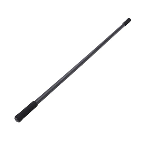 CHICIRIS Adjustable Yoga Stick, 4 Steel Rods with Foam Handles for Flexibility and Balance Training, 30-60 Inches