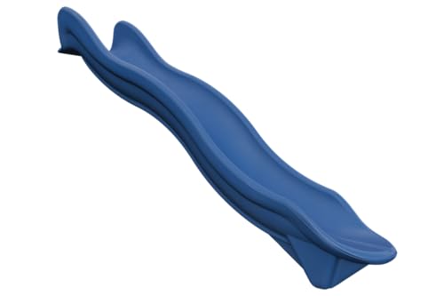 TUSK Avalanche 10 ft Rotomolded Playset Slide, Blue - color: Blue, size: 10 ft