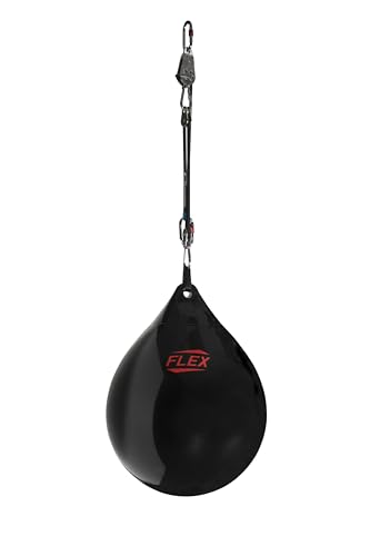 OHMY Flex Adjustable Water Punching Bag 22" 210 Pound with Easy-Lift 3:1 Pulley System - style: OHMY FLEX ADJUSTABLE WATER PUNCHING BAG 22" 210 Pound with Easy-Lift 3:1 pulley system