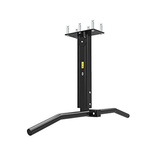 Pull-Up Bars Wall-Mounted Ceiling Chin Up Bar Height-Adjustable Steel Fitness Horizontal Bar Safe Load 300kg,