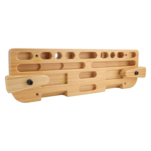 Solid Wood Training Hang Board for Enhanced Finger Strength Exercise At Home Gym or Outdoors