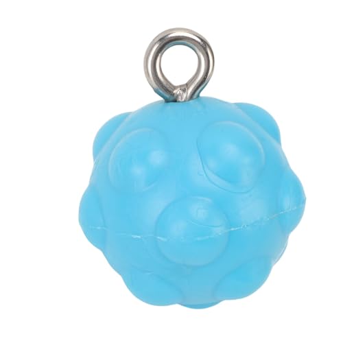 RiToEasysports Pull Up Ball Grips, TPE Climbing Training Balls with Stainless Steel for Strength Trainer, Kettlebell Barbell Home Gym Workout - color: Blue