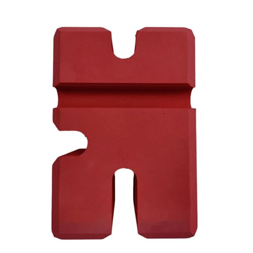 EVA Bench Press Block Bench Adjustable Exercise Block Non Slip Board Foam Training Board - color: Red