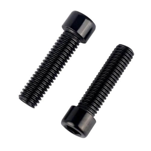 6Pcs Bike Screws M6x10 12 16 18 20 25 30 35mm Stainless Steel Socket Head Cap Allen Hex Bolt (Black, M6 x30mm) - color: Black, size: M6 x30mm