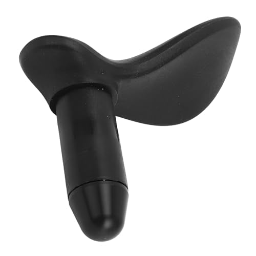 Manual Trigger Point Massage Tool Ergonomic Stress Relief Portable Thumb Massager for Body Deep Tissue Massage Neck Back Legs Rubber Metal Compact Lightweight (Small Round Cone Head) - size: Small Round Cone Head, style: Small Round Cone Head