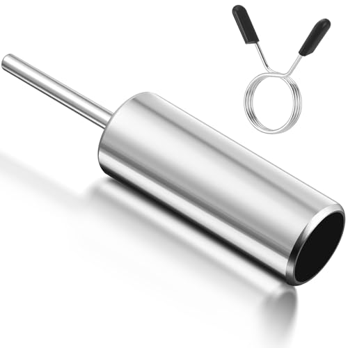 Lasnten Weight Stack Pin Extender with Spring Clip Collar, 10 mm Gym Pin for Cable Machine & Home Gym, Made of Solid Steel for Secure and Long Lasting Use