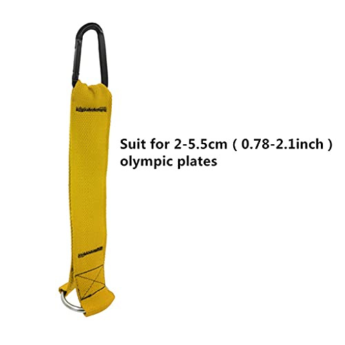Strap Loading Pin for Weight Plates Cable Machine Attachment Home Gym Heavy Duty Tricep Pull Down Weightlifting - color: Black