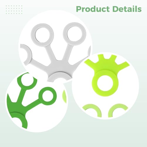 4 Pcs Silicone Finger Bands, Soft Hand Stretcher, Finger Exercise