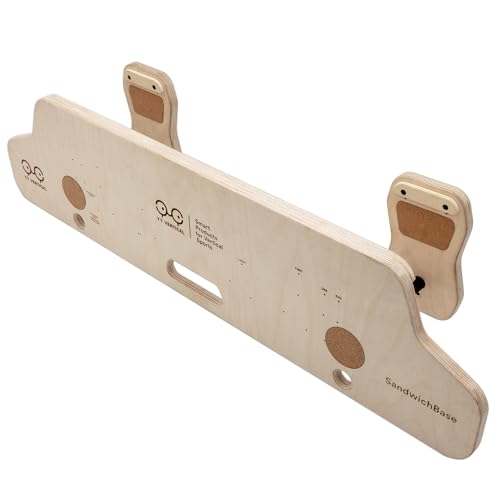 YY Vertical SandwichBase + VerticalBoard One – No-Drill Climbing Hangboard Set for Home Training | Stable, Compact & Easy to Install